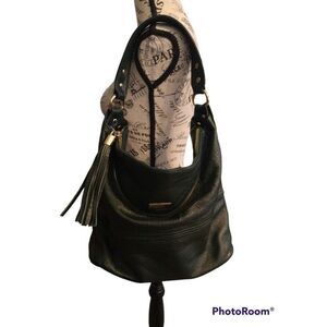 Onna ehrlich Leather hobo Olive Green bag Boho Hippie